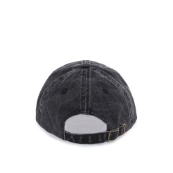 baseball cap with logo patch