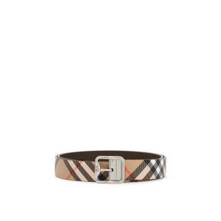 reversible b buckle check belt