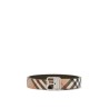 reversible b buckle check belt