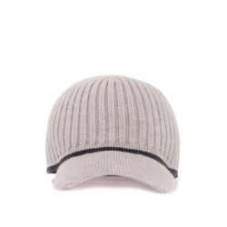 baseball cap in knit fabric