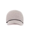 baseball cap in knit fabric