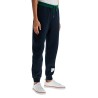 color block fleece joggers for men