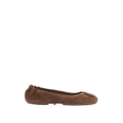 suede minnie travel ballet flats