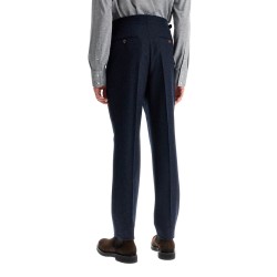 tailored fit flannel pants