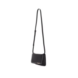 flap trunk shoulder bag with