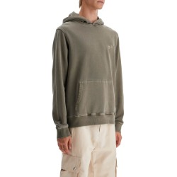 hooded sweatshirt with tie-d