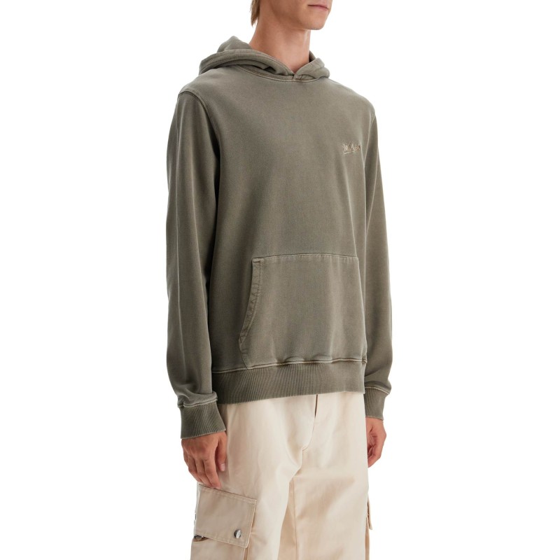 hooded sweatshirt with tie-d