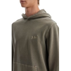 hooded sweatshirt with tie-d