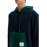 hooded sweatshirt with color