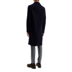 single-breasted wool coat in boiled