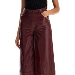 nappa leather figari pants