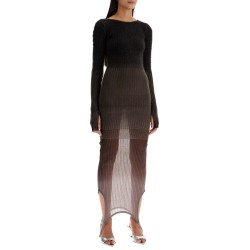 "gradient knit dress in seven