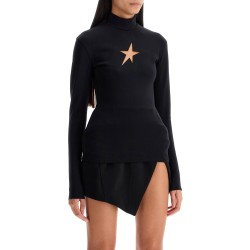 long-sleeved star top for