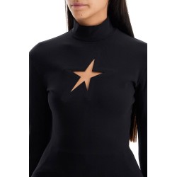 long-sleeved star top for