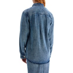 denim talbot button-up