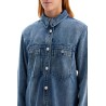 denim talbot button-up