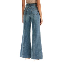 wide leg jeans illustration design product