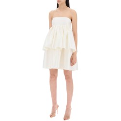 responsible ruffled midi dress