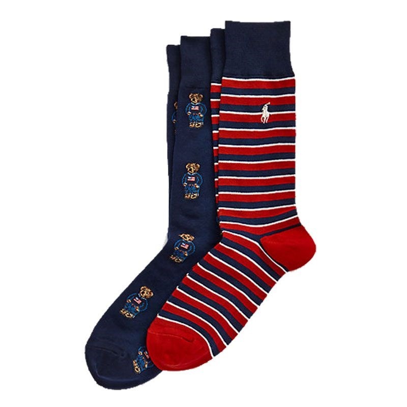 2 pack crew socks