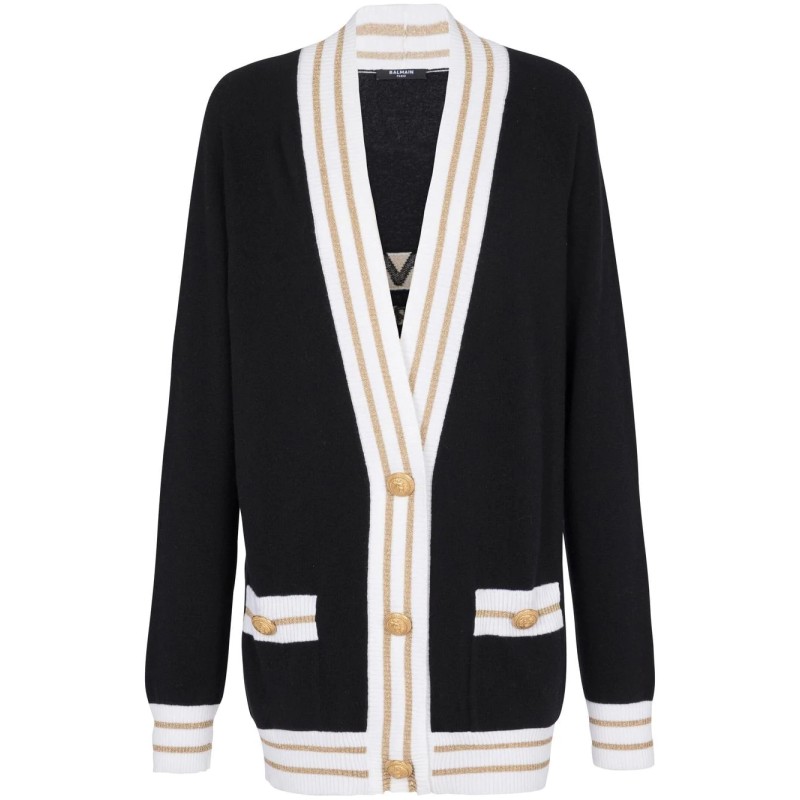 3 btn balmain cardigan