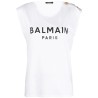 3button Balmain printed top