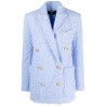 6 btn tweed blazer