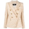 6 btn tweed jacket