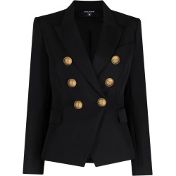 6 button double breasted jacke