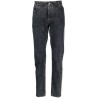 6 pkt slim dirty blue pants