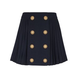 8 btn gdp pleated short skirt