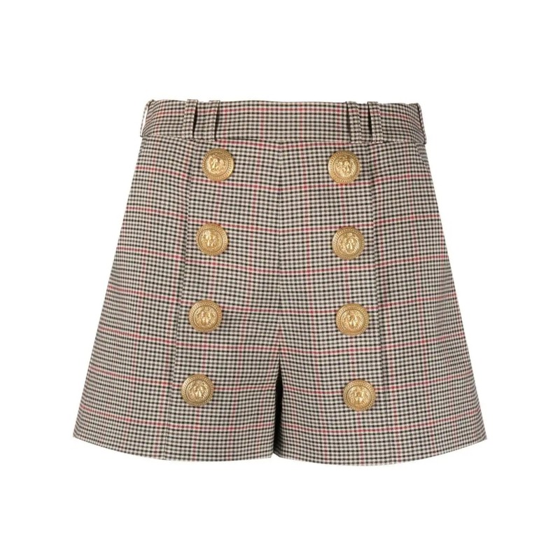 8 btn prince of wales shorts