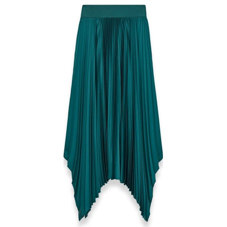 Ade knit weave plisse skirt