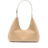 Amber kraft leather handbag