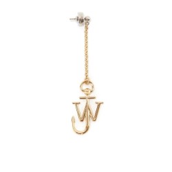 Asymmetric anchor earrings