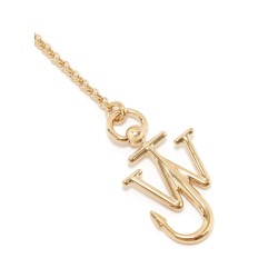 Asymmetric anchor earrings