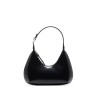 Baby amber black leather bag