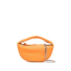 Baby cush orange leather bag