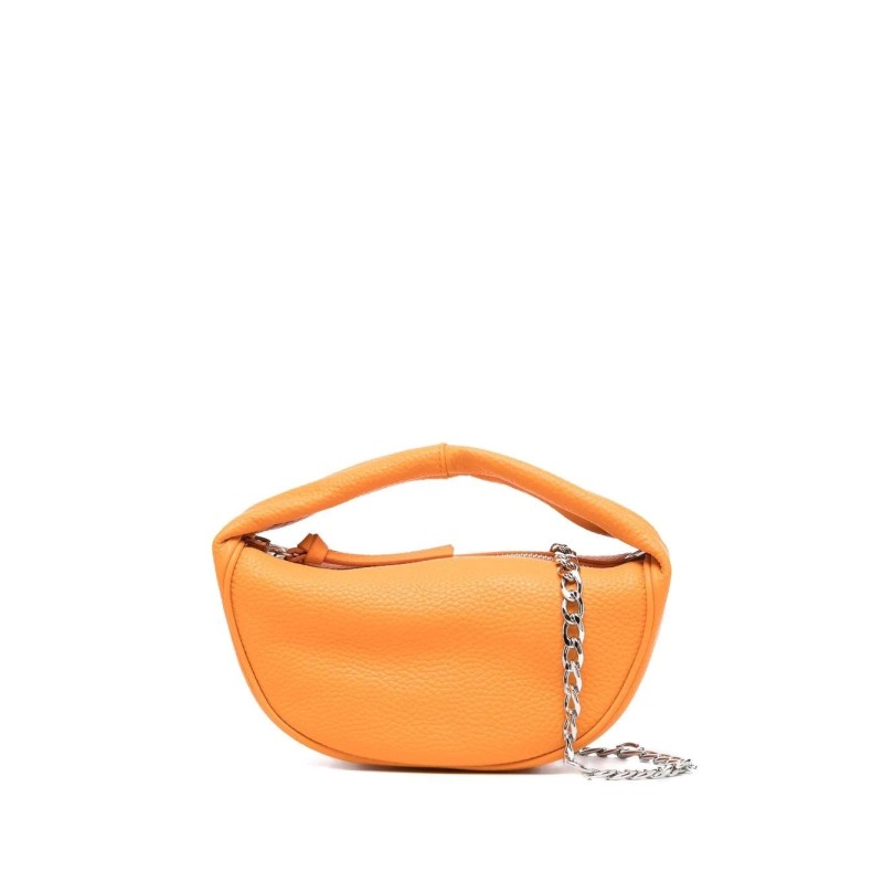 Baby cush orange leather bag