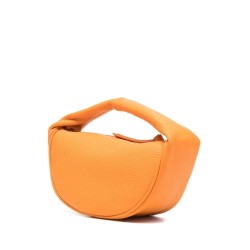 Baby cush orange leather bag