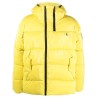 Badge shine oversized puffer