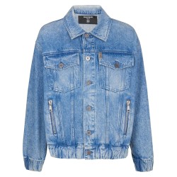 Balmain 70s denim jacket badge