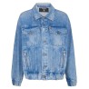 Balmain 70s denim jacket badge