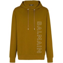 Balmain embossed hoodie