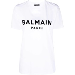 Balmain flock t-shirt button