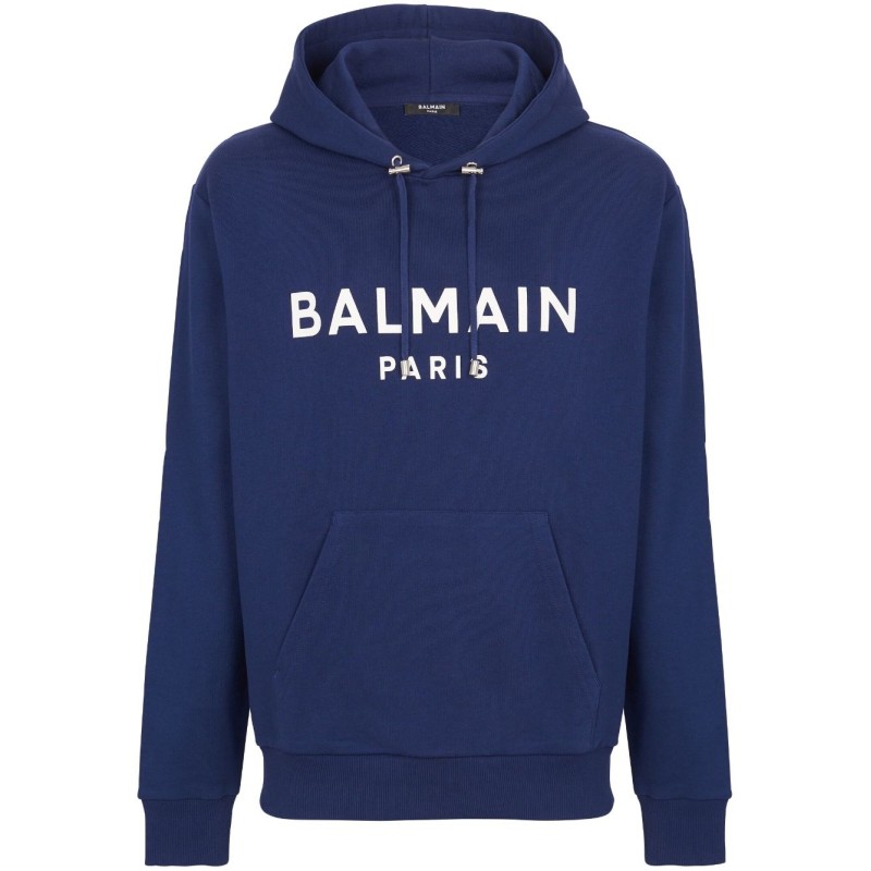 Balmain printed hoodie