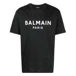 Balmain printed tee straight