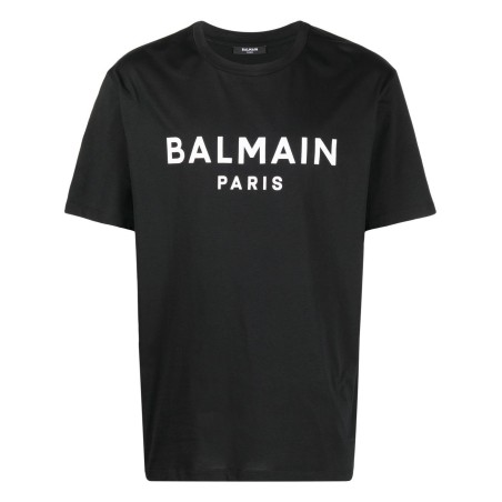 Balmain printed tee straight