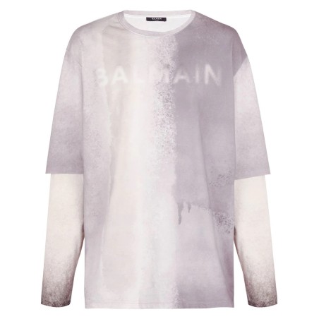 Balmain sprayed t-shirt