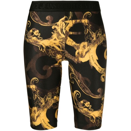 Barocco print cycling shorts