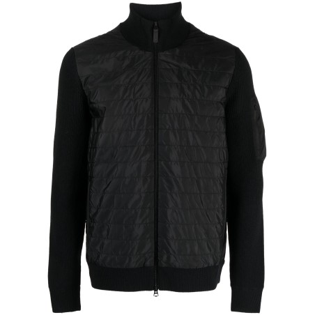 Beck knitted hybrid jacket